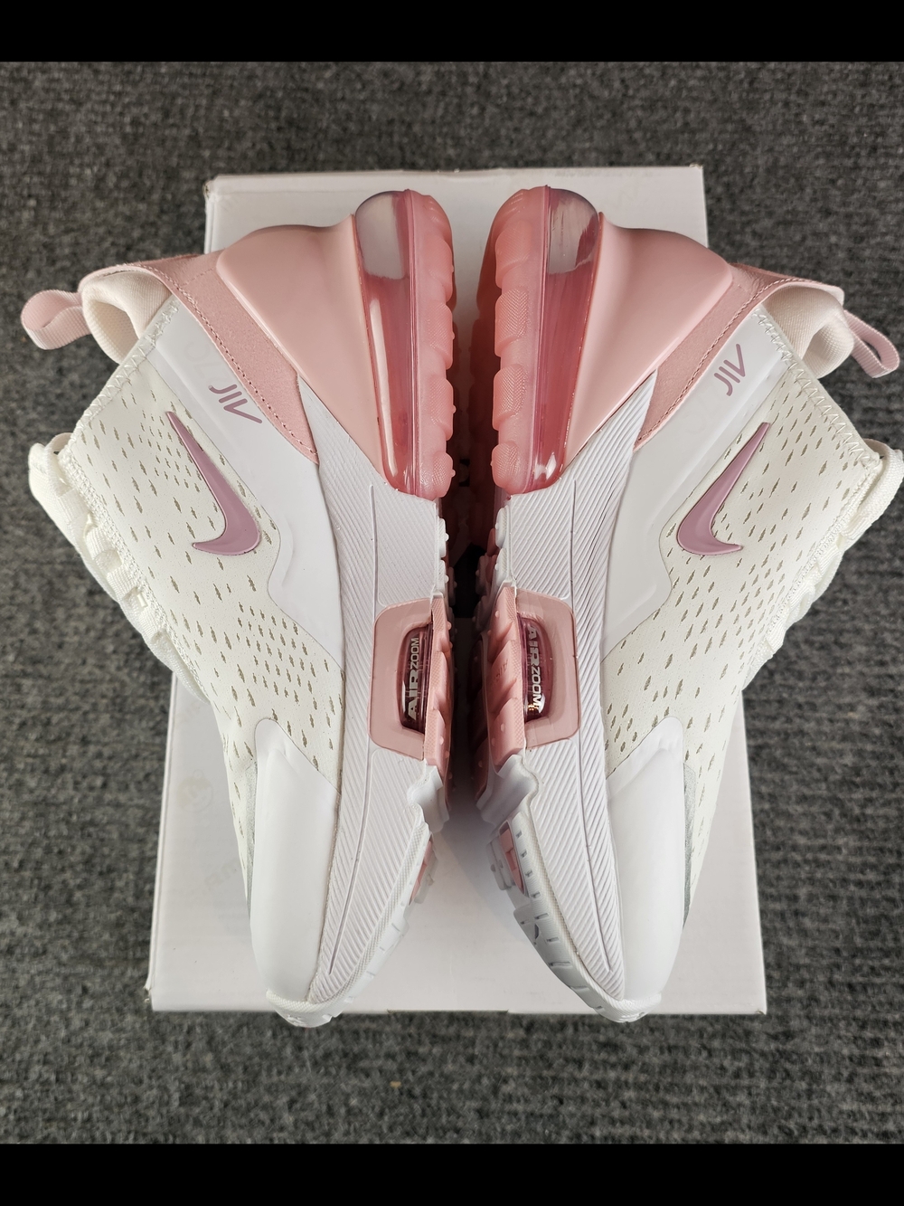 Nike Air Max 270 Women’s Sneakers - White & Pink - Picture 7 of 15